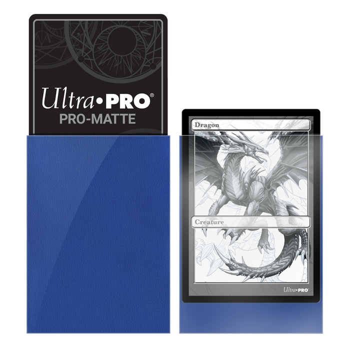 Ultra PRO: Standard 100ct Sleeves - PRO-Matte (Blue) - Just $0! Shop now at Retro Gaming of Denver