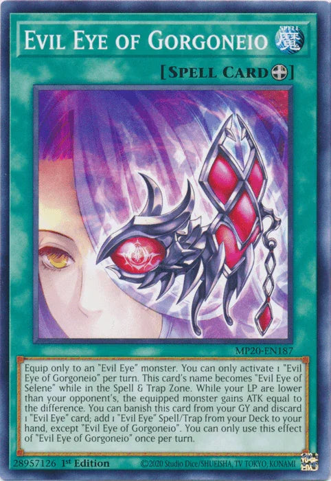 Evil Eye of Gorgoneio [MP20-EN187] Common - for just $0.10! 