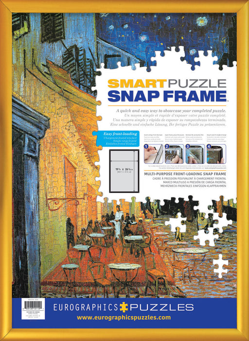 Smart Puzzles: SNAP Frame - Gold - Aluminum - for just $49.99! 