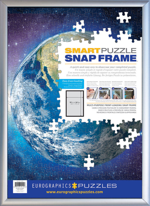 Smart Puzzle: SNAP Frame - Silver - Aluminum - for just $49.99! 