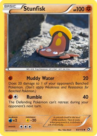 Stunfisk 083/113 - Legendary Treasures - for just $0.66! 