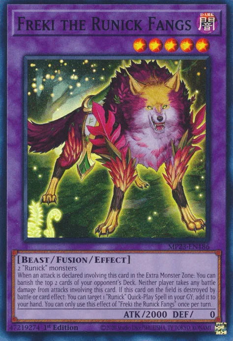 Freki the Runick Fangs [MP23-EN186] Super Rare - for just $0.15! 
