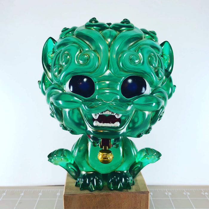 Shi-Shi the Tiny Guardian 6-inch Resin Statue - Jade Edition - for just $66! 