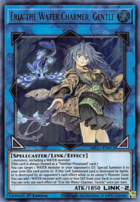 Eria the Water Charmer, Gentle [MP21-EN072] Ultra Rare - for just $0.10! 