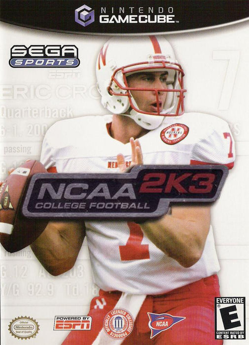 NCAA College Football 2K3 (Gamecube) - for just $0! 