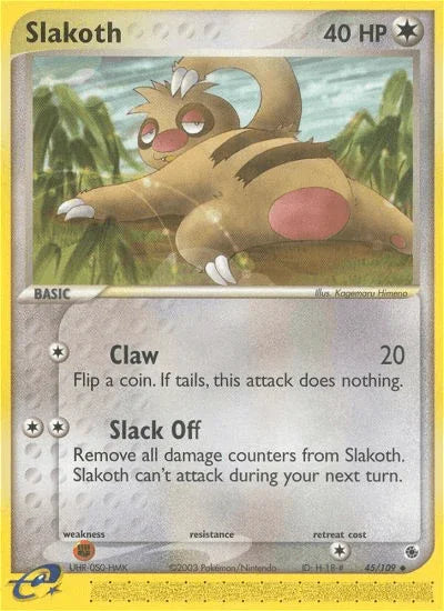 Slakoth (45/109) [EX: Ruby & Sapphire] - for just $1.10! 