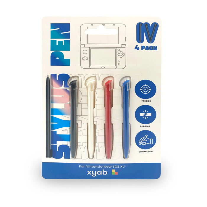 4 Pack Plastic Stylus For Nintendo New 3DS XL – Nintendo 3DS Accessory (3DS) - for just $7.99! 