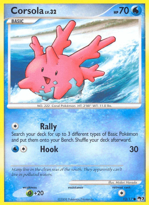 Corsola (13/17) [POP Series 7] - for just $0.60! 