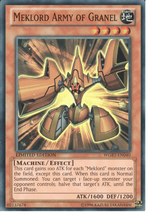 Meklord Army of Granel [WGRT-EN040] Super Rare - for just $0.10! 