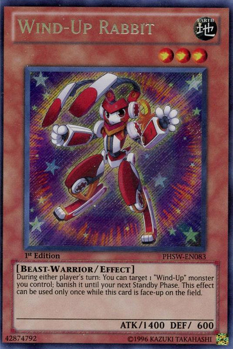 Wind-Up Rabbit [PHSW-EN083] Secret Rare - for just $3.80! 