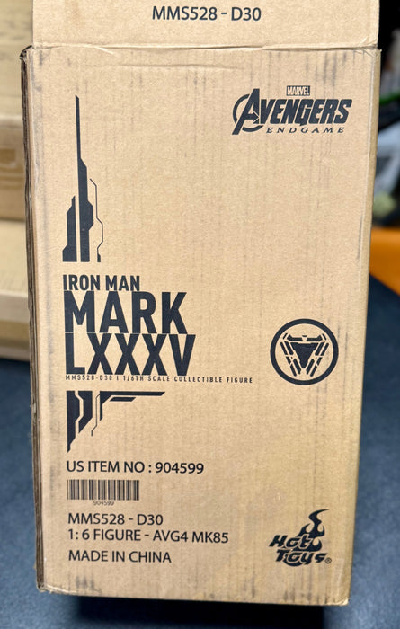 Hot Toys Iron Man Mark LXXXV Marvel Avengers Endgame Sixth Scale Figure MMS528-D30 - for just $350! 