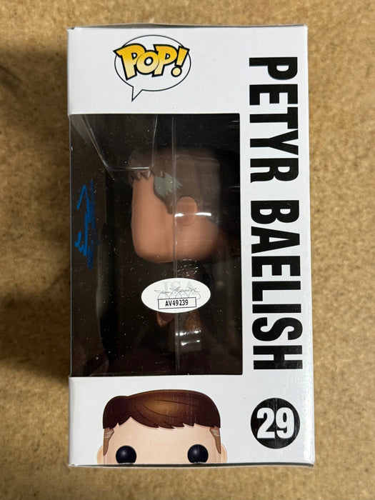 Aidan Gillen Signed Lord Petyr “Littlefinger” Baelish Funko Pop! #29 Game Of Thrones With JSA COA - for just $200! 