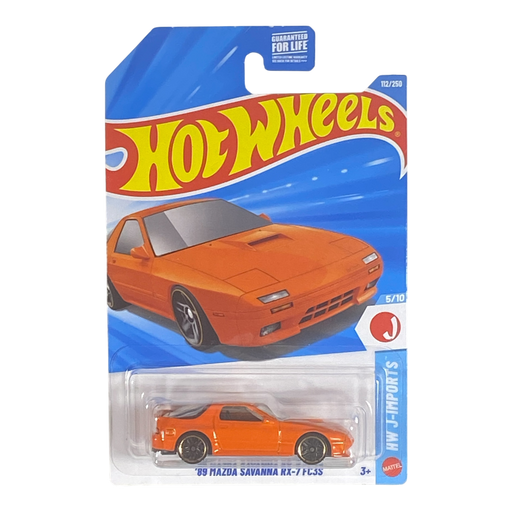 Hot Wheels '89 Mazda Savanna RX-7 FC3S | J-Imports Series 5/10 - for just $1.99! 
