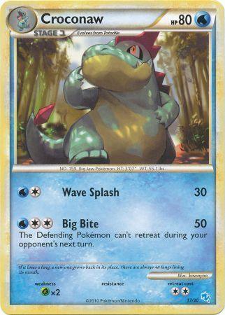 Croconaw (17/30) [HeartGold & SoulSilver: Trainer Kit - Gyarados] - for just $1.05! 