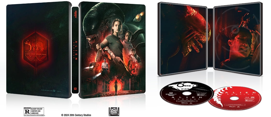 Alien: Romulus - Limited Edition Steelbook (4K Ultra HD + Blu-ray + Digital) - for just $51.99! 