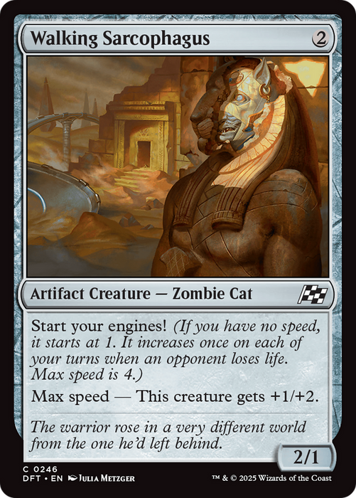 Walking Sarcophagus (DFT-246) - Aetherdrift Foil - for just $0.01! 