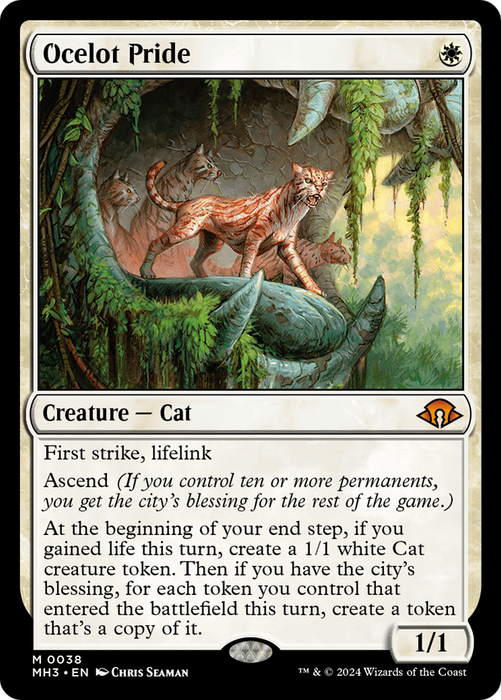 Ocelot Pride (MH3-038) - Modern Horizons 3 - for just $12.46! 
