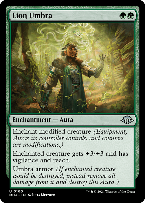 Lion Umbra (MH3-160) - Modern Horizons 3 - for just $0.05! 