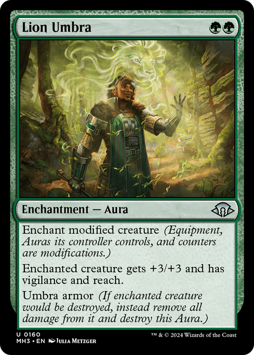 Lion Umbra (MH3-160) - Modern Horizons 3 - for just $0.05! 