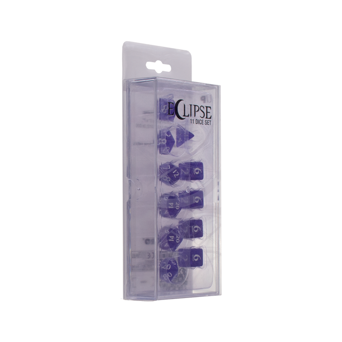 Ultra PRO: 11-Dice Set - Eclipse (Royal Purple) - Just $9.95! Shop now at Retro Gaming of Denver