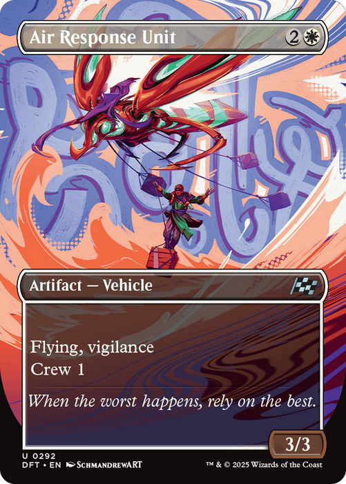 Air Response Unit (DFT-292) - Aetherdrift (Borderless) Foil - for just $0.03! 