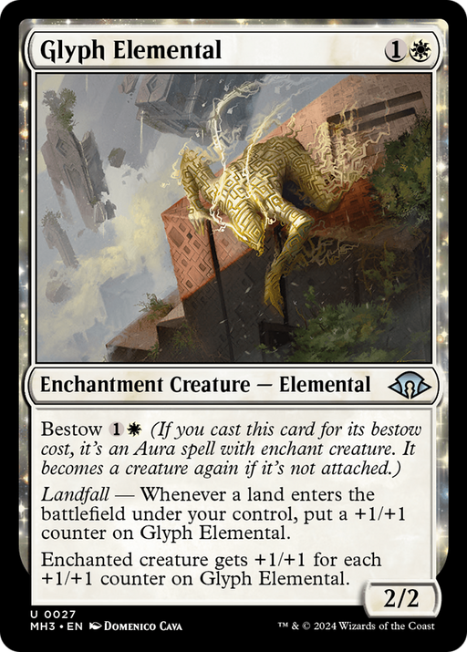 Glyph Elemental (MH3-027) - Modern Horizons 3: (enchantment) - for just $0.06! 
