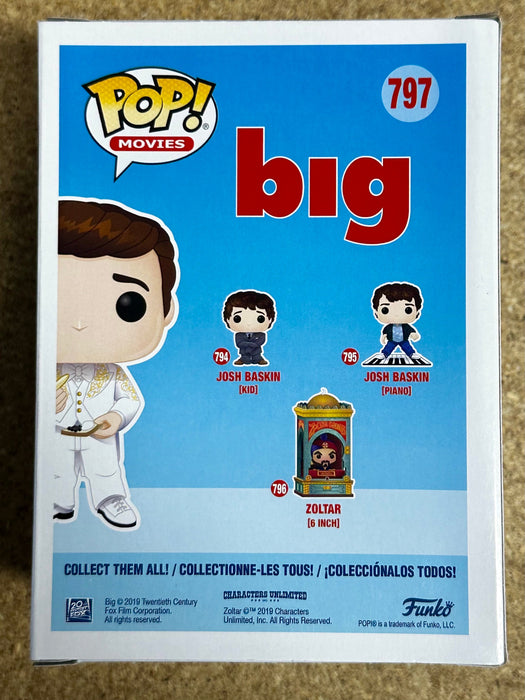 Funko Pop! Movies Josh Baskin In Tuxedo #797 BIG (1988) Vaulted 2019 Target Exclusive - for just $9! 