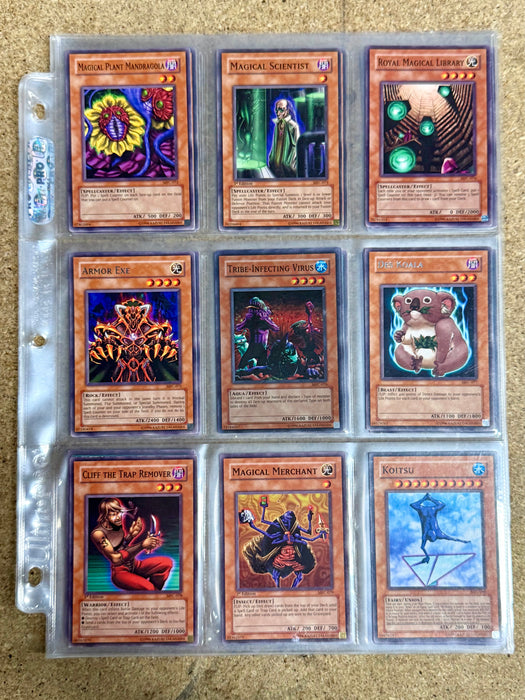 Yu-Gi-Oh! Magicians Force Complete Set MFC 000-107 Dark Magician Girl - for just $600! 