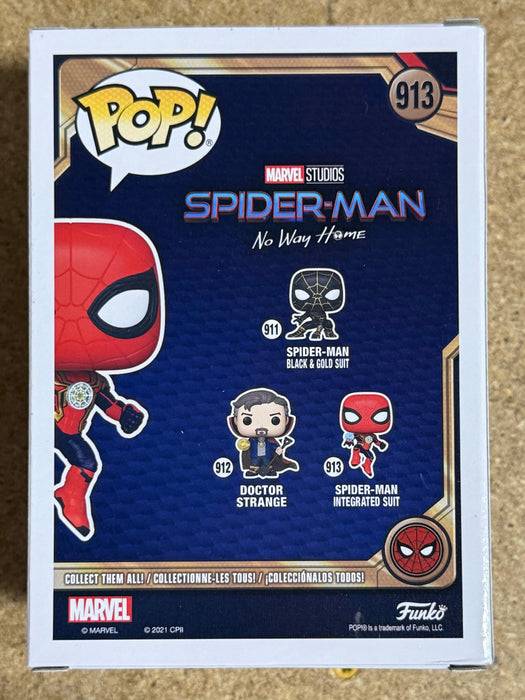 Funko Pop! Marvel Spider-Man (Integrated Suit) #913 No Way Home 2021 - for just $13! 