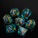 Rainbow Sea Dragon Liquid Core Dice Set - Just $59.99! Shop now at Retro Gaming of Denver