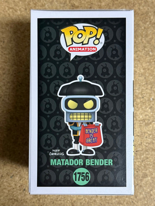 Funko Pop! Animation Matador Bender #1756 Futurama Season Four 2024 - for just $13! 