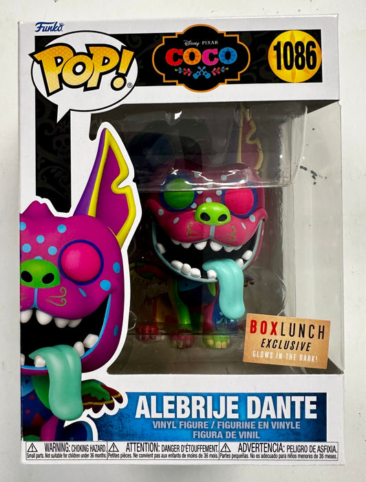 Funko Pop! Disney Glow Alebrije Dante (Spirit Creature) #1086 Coco BL Exclusive - for just $25! 