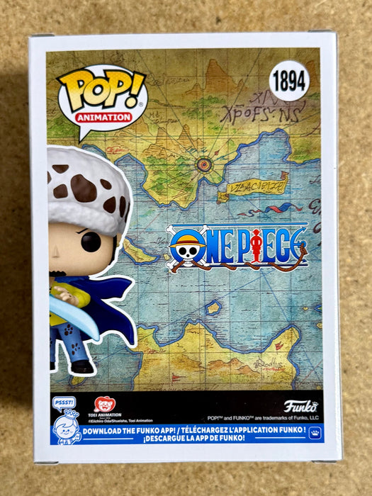 Funko Pop! Animation Trafalgar Law With Kikoku (Anesthesia) #1894 One Piece 2025 - for just $13! 