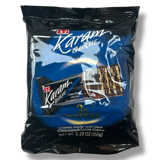 ETI Karama Coated Wafer Snacks - Gourmet Dark Chocolate Treats for Indulgent Cravings - for just $6.99! 