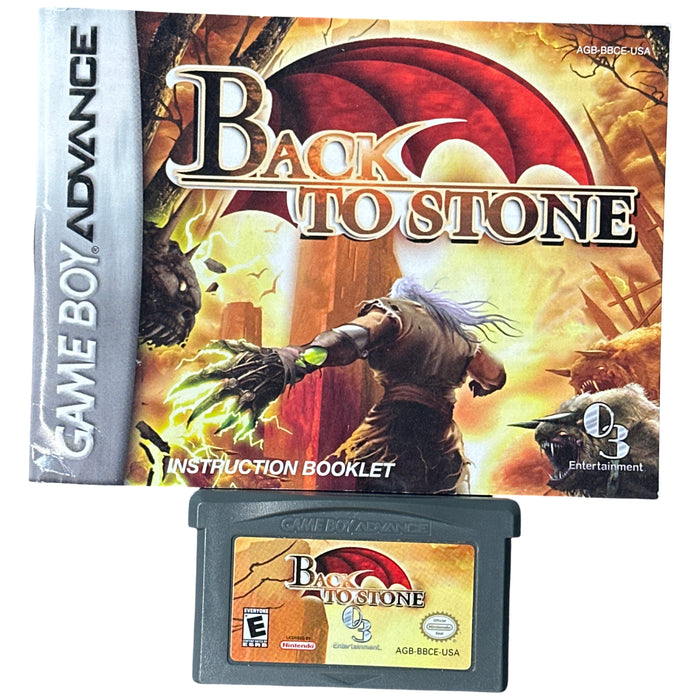 Back to Stone - GameBoy Advance - for just $45.99! 