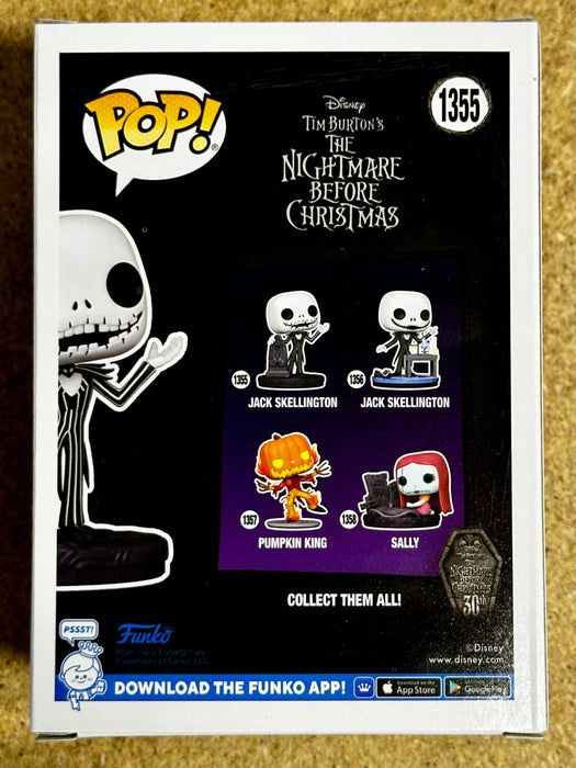 Funko Pop! Disney Jack Skellington With Tombstone #1355 Nightmare Before X-Mas 2023 - for just $13! 