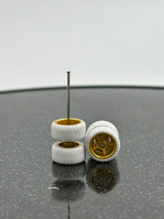 Rubber Wheels for Diecast Scale 1/64 - for just $3.50! 