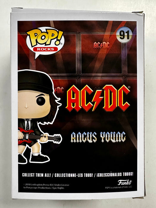 Funko Pop! Rocks Angus Young With Guitar #91 AC/DC 2019 Thunderstruck - for just $25! 