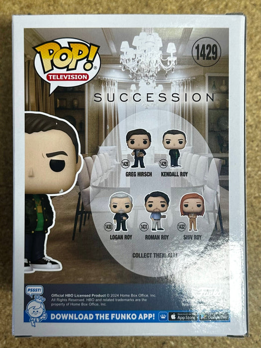 Jeremy Strong Signed Kendall Roy Funko Pop! #1429 Succession 2024 With JSA COA - for just $250! 