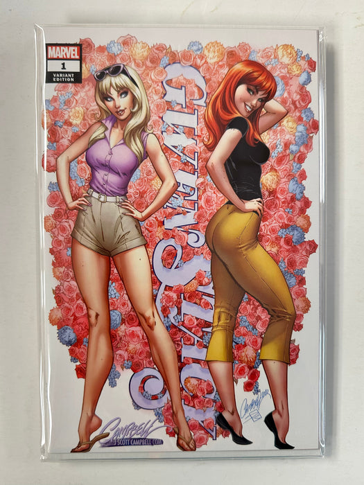 Gwen Stacy #1 J Scott Campbell Exclusive Set Of 4 Marvel Comics 2020 Seasons - for just $130! 