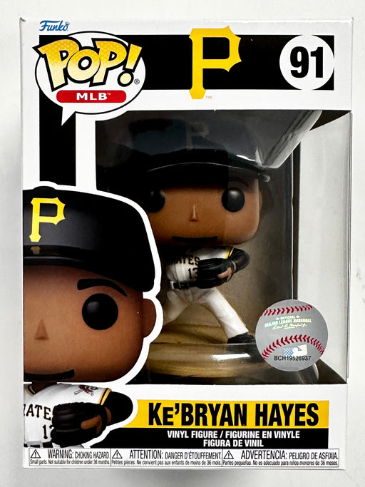 Funko Pop! MLB Ke’Bryan Hayes #91 Pittsburgh Pirates Baseball Third Baseman 2023 - for just $15! 
