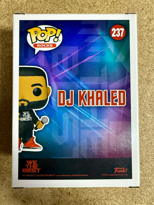 DJ Khaled Signed We The Best Funko Pop #237 With JSA COA Blessed 2021 - for just $120! 