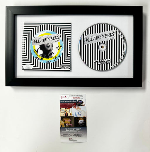 Fitz And The Tantrums Signed All The Feels Framed CD Booklet With JSA COA - for just $150! 