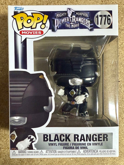 Funko Pop! Movies Black Power Ranger #1776 Mighty Morphin The Movie (1995) 2025 - for just $13! 