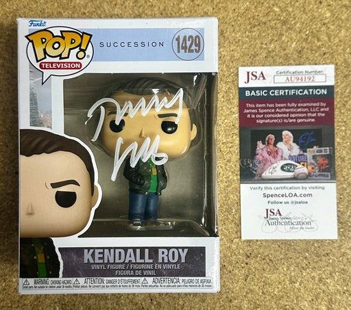 Jeremy Strong Signed Kendall Roy Funko Pop! #1429 Succession 2024 With JSA COA - for just $250! 
