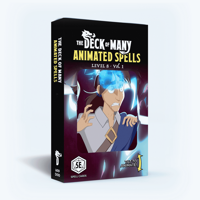 The Deck of Many: Animated Spells - Level 8 Volume 1 - for just $29.99! 