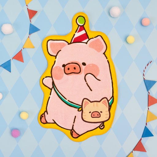 【BOGO】ToyZero+ Lulu The Pig Celebration: Clown Towel - Just $6! Shop now at Retro Gaming of Denver