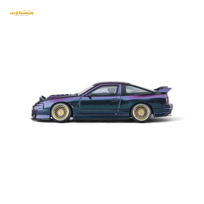 MicroTurbo Nissan 180SX Spirit Rei Purple Chameleon 1:64 - for just $49.99! 