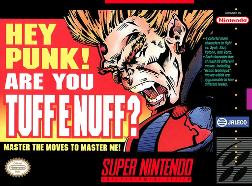 Hey Punk Are You Tuff E Nuff – Super Nintendo Entertainment System (SNES) - for just $12.99! 