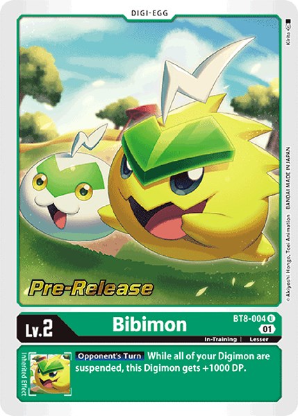 Bibimon [BT8-004] [New Awakening Pre-Release Cards] - Just $0.09! Shop now at Retro Gaming of Denver